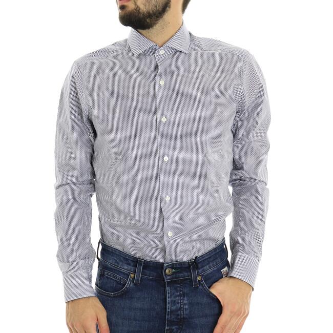 CAMICIA MICROFANTASIA CALIBAN - Mad Fashion | img vers.1300x/